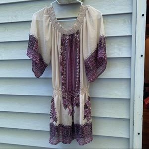 Forever 21 top purple tan s